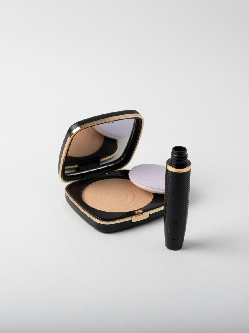 Makeup compact and stick packaging